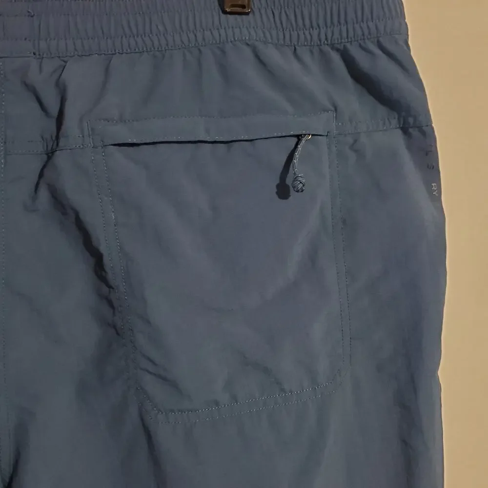 The North Face Mens Adventure Shorts Size XXL Blue Nylon Active Lightweight